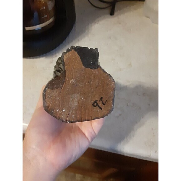 AFRICAN ART Rastafarian Jamaican Hand Carved wooden Man sculpture 8 inch tall - Picture 11 of 11